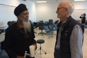Jerry Granelli and Lonnie-Smith during Creative Music Workshop in Halifax NS